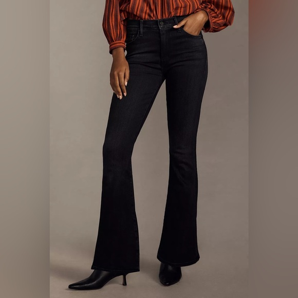 MOTHER The Weekender High-Rise Flare Jeans Size 31 NWT - Picture 2 of 15